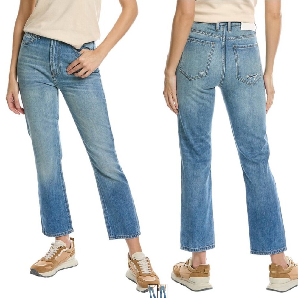NWT - 7 For All Mankind Beauty Denim Easy Slim Cropped - Sz 29 - NWT